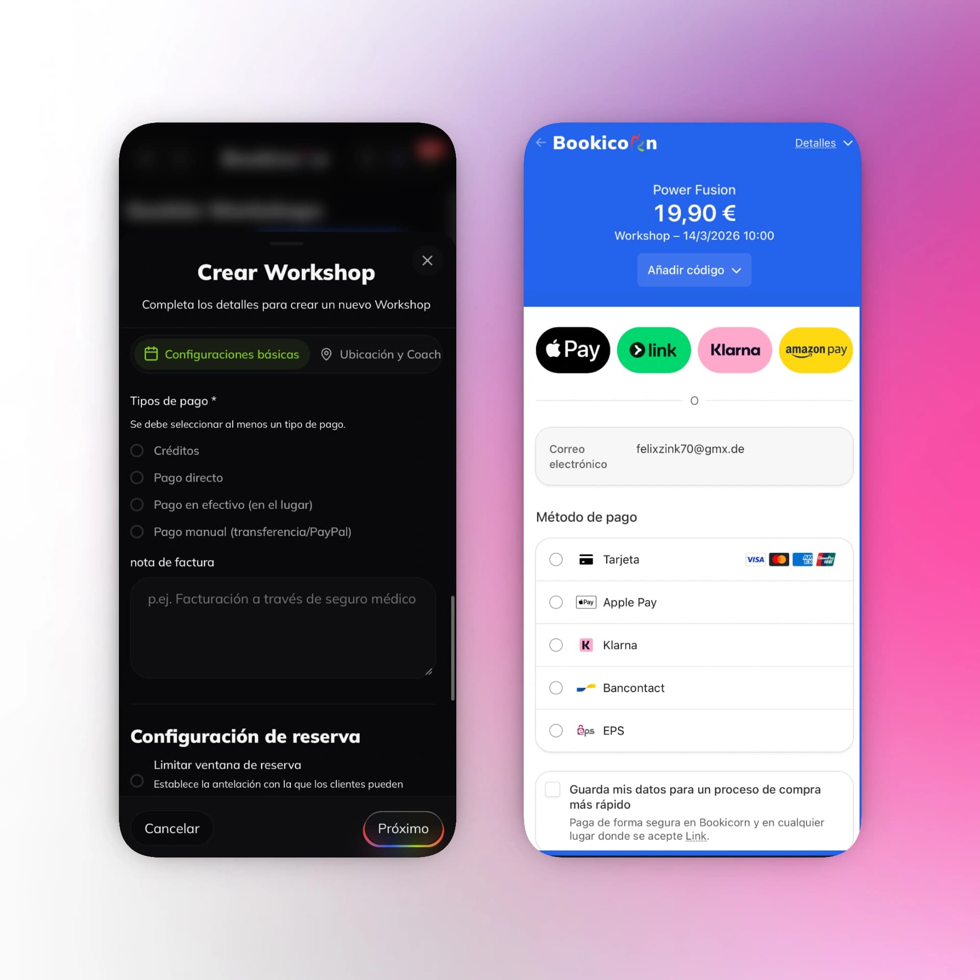 Opciones de pago flexibles para máxima flexibilidad